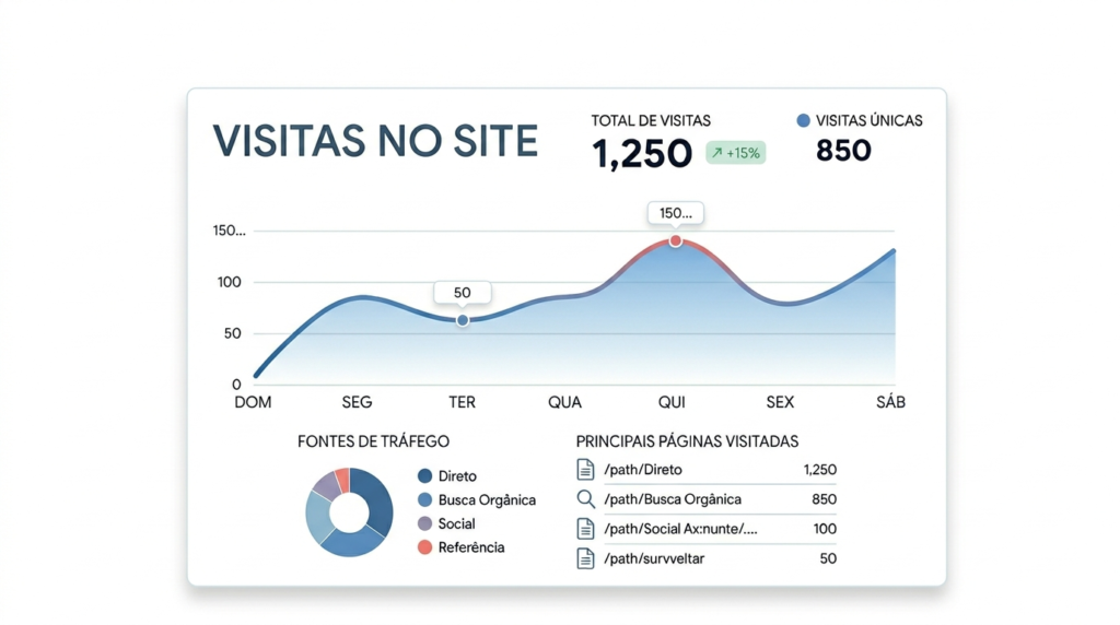 Visitas que geram CTA